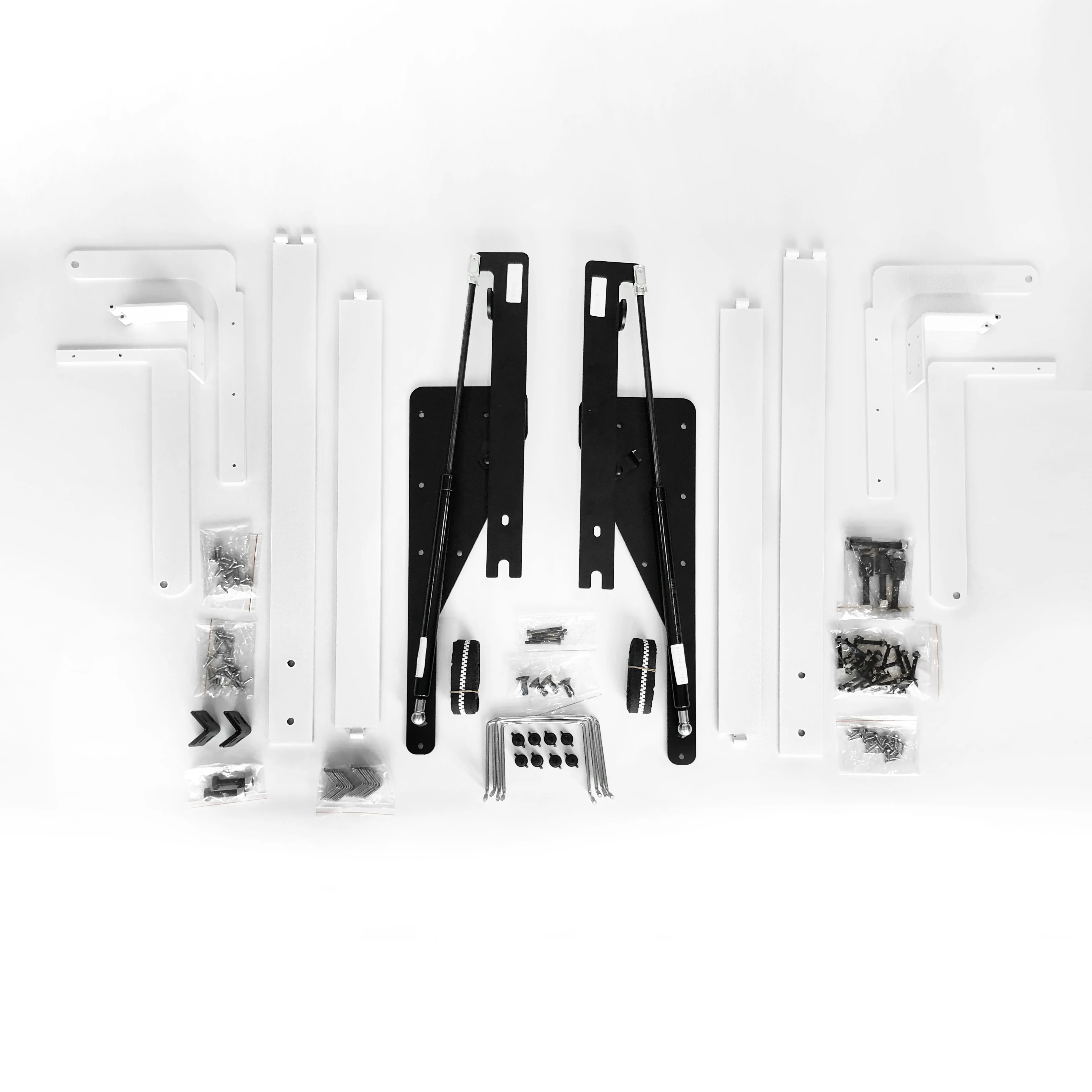 Murphy Bed Diy Kit With Desk Table For Frame Case Bed Shelf Hidden Legs