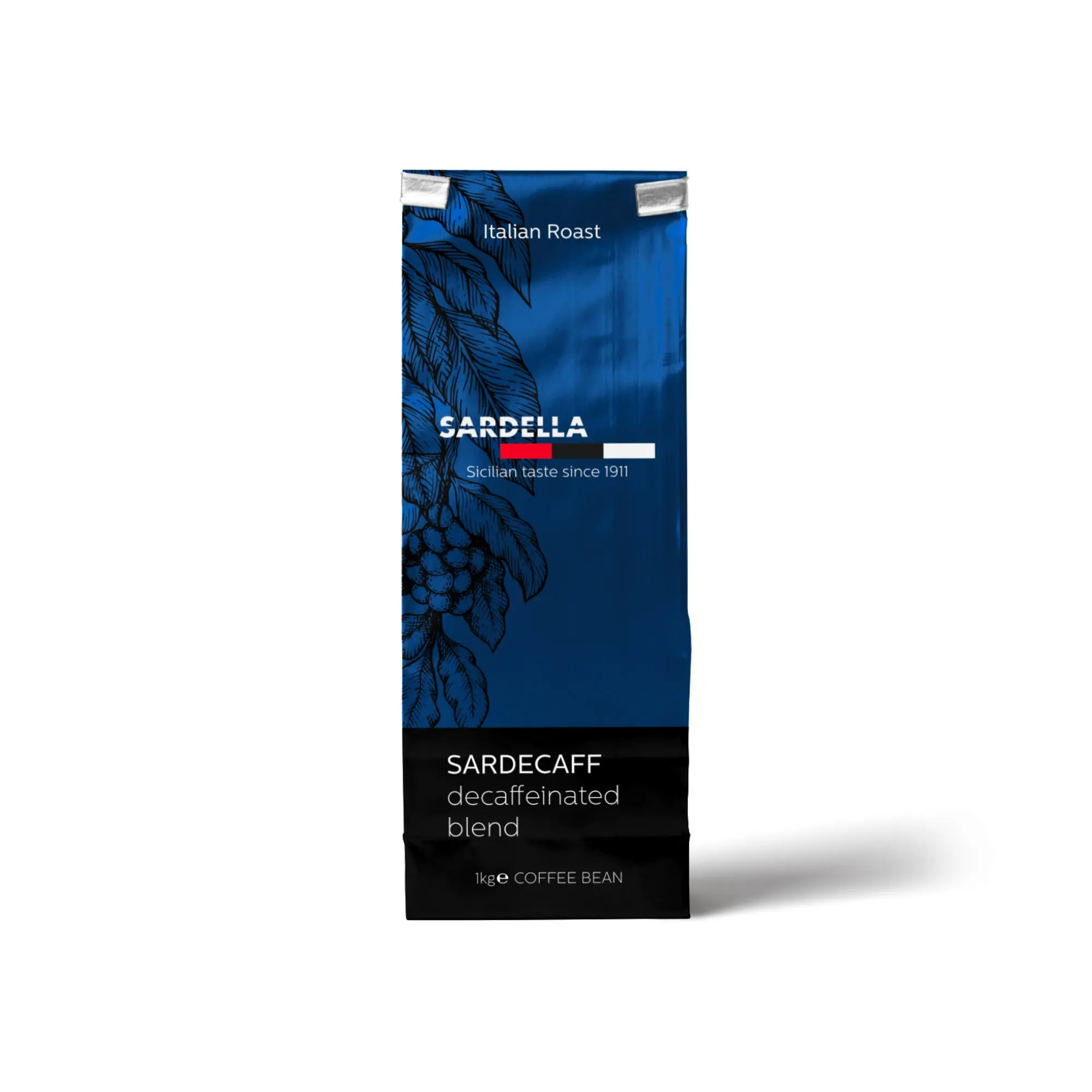 100 Italian Coffee Antioxidant Effect Coffee Beans Decaffeinated