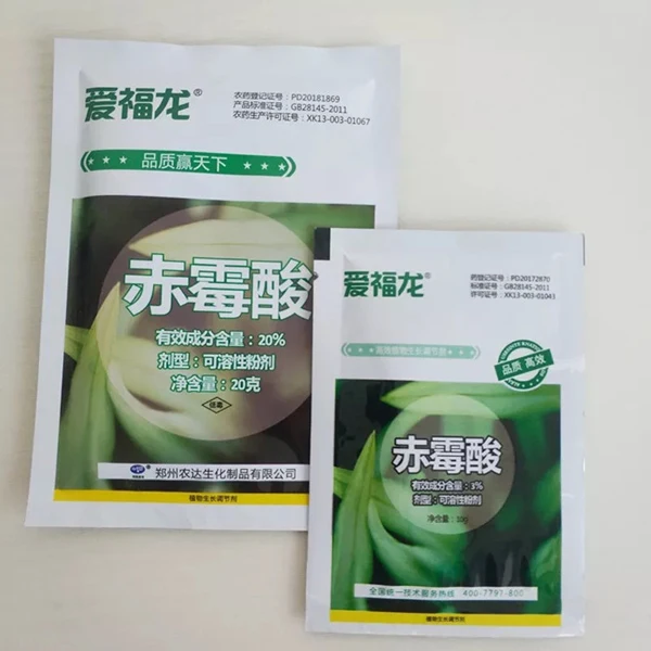 Гибберелловая кислота (GA3) 98% TC 40% SP 20% 10% 4% EC таблетки способствуют росту