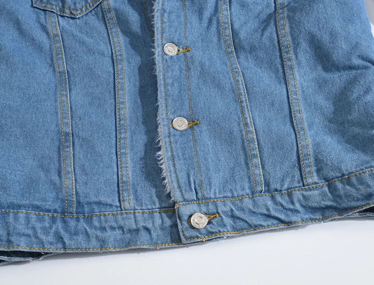 Fashion Classic Mens Denim Autumn Winter Casual Bomber Jacket Printed Nonwoven 2pcs_voghion.com