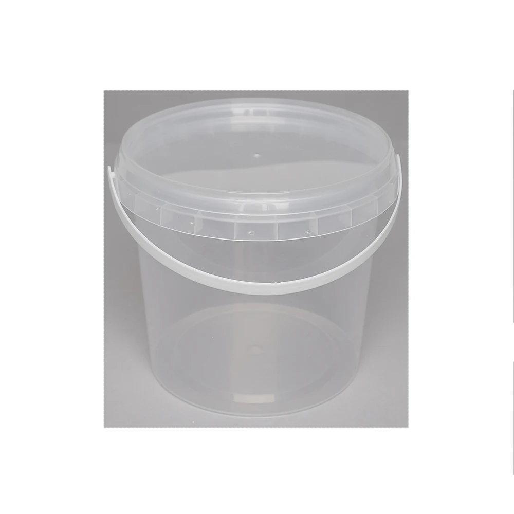 Plastic Bucket Container 1000 Ml Plastic Round Packaging With Control Lock And Lid Any Color Request Wholesale From Manufacturer Jar Buy Plastic Round Box Plastic Round Containers With Lids Prices Wholesale Plastic Round