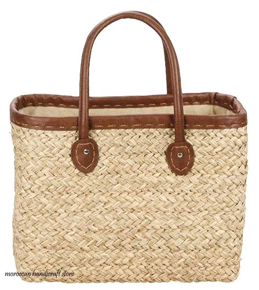 Fantastic beach Basket good Bag , market basket, beach bag, handmade Moroccan basket