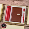 Vacuum cup + USB flash drive + pen + A5 notebook