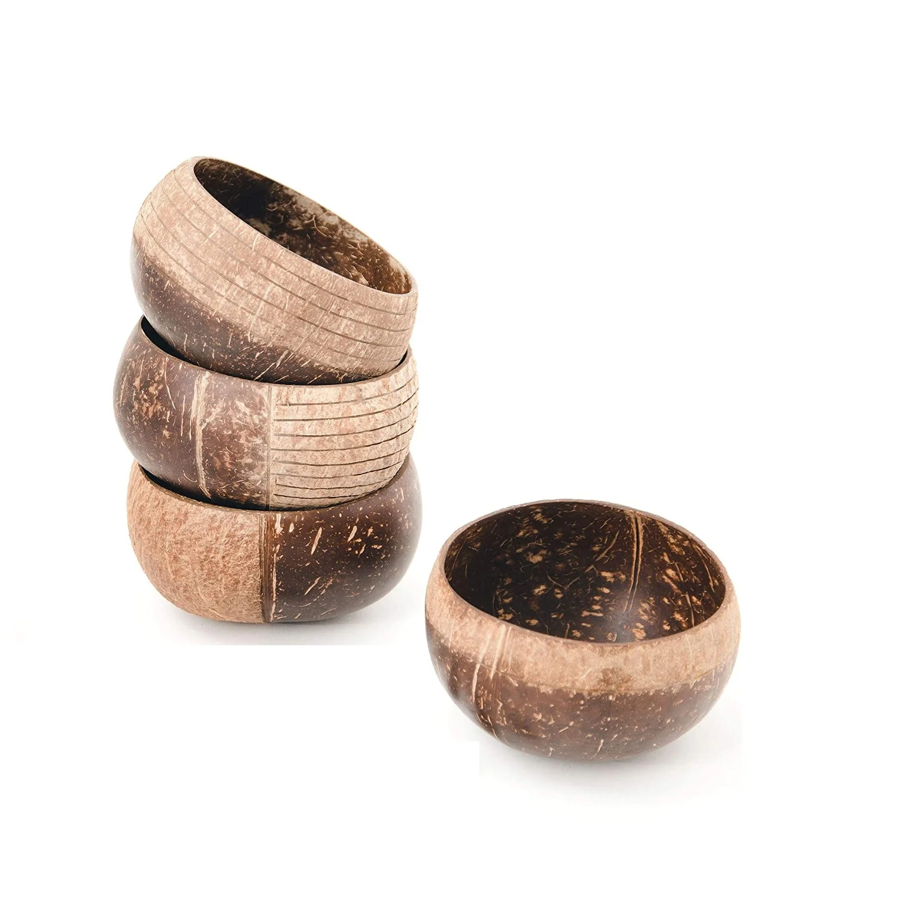 Handcrafted Natural Coconut Shell Bowl Sustainable Bowl Coconut Bowl