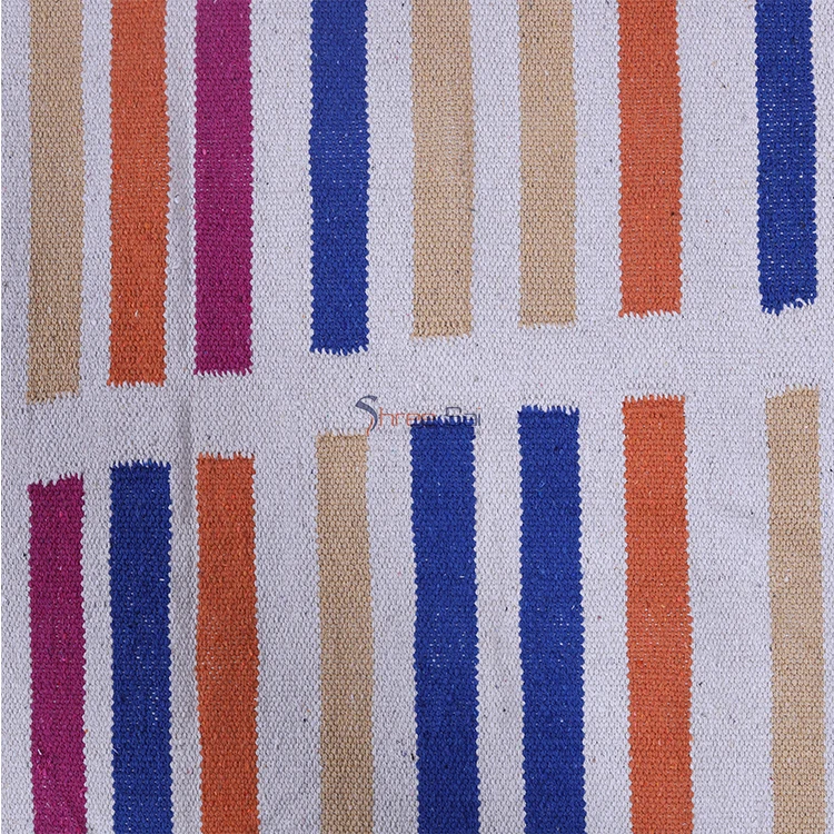 Excellent Grade Premium Quality Kilim Design Soft Hand Woven Made Cotton Rugs For Bulk Buyers