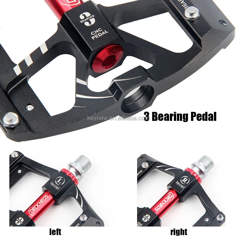 Mountain Bike Pedals Red And Black Platform Alloy Road Bike Pedals  Ultralight Mtb Bicycle Pedal - Buy Mountain Alumin Road Bike Powermeter  Cycling Parts Bicycle Pedal,Bike Foot Pedal,Mountain Bike Pedals Aluminum  Anti-slip