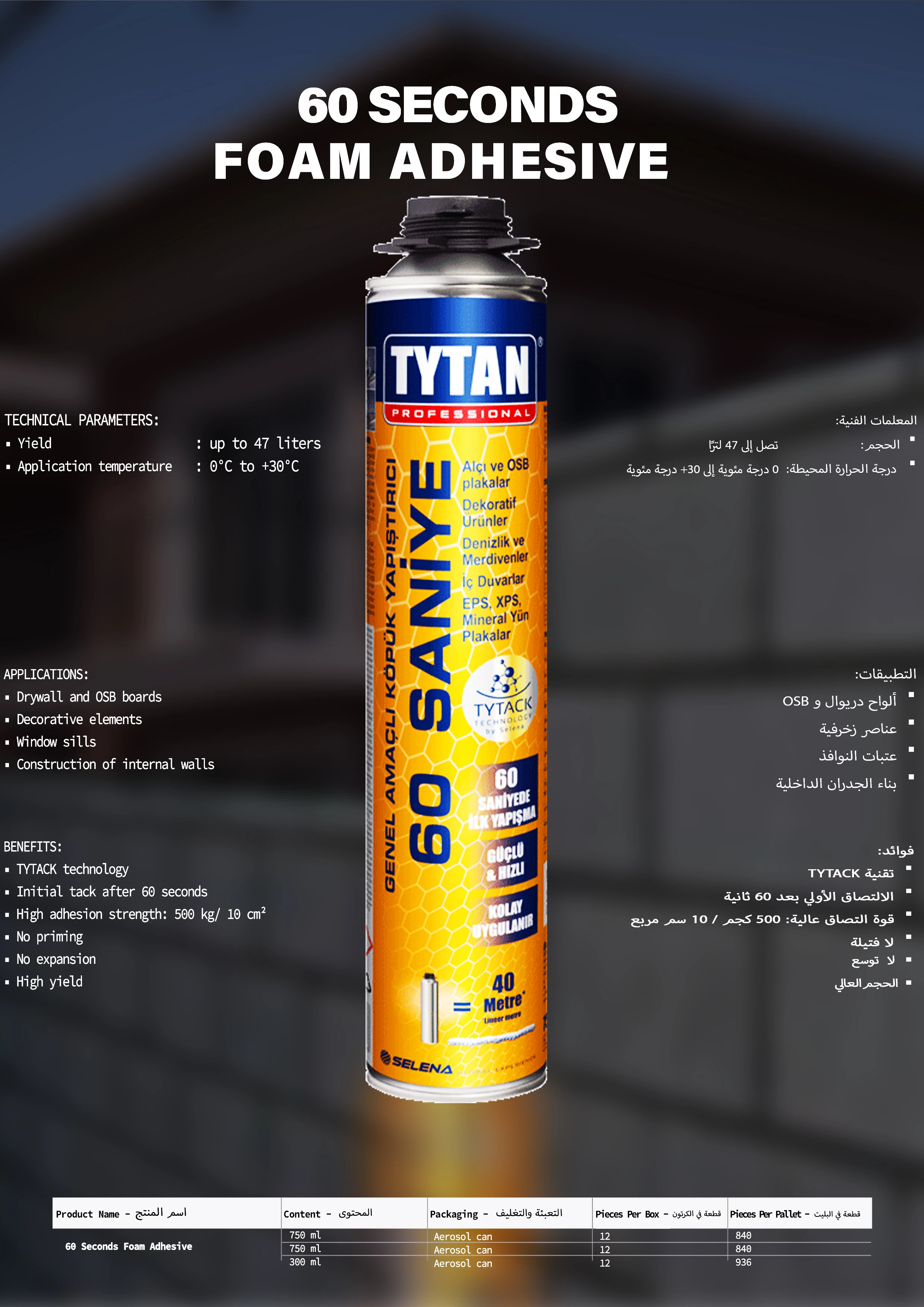 Tytan Professional Foam Bond Foam Adhesive 