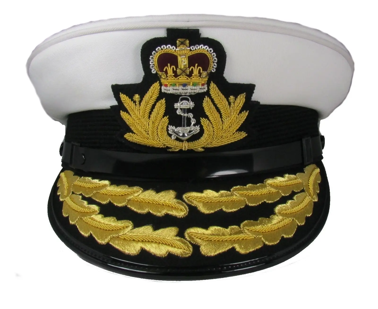 royal navy admiral cap