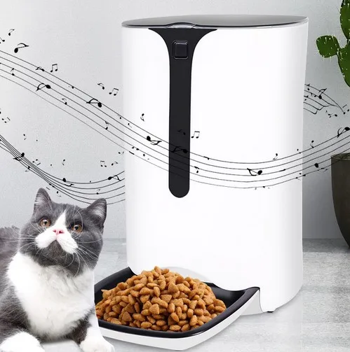 Factory Feeders Automatic Pet Feeder Smart Food Dispenser With Voice Recording Cat Food Dispenser Dog Bowls Feeders Automatic