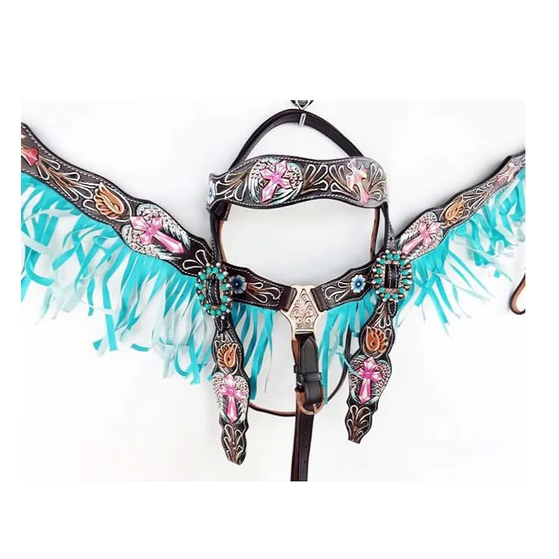 Wholesale Price Hand Braided Decorative Horse Tack Made By Genuine Leather Buy High Quality