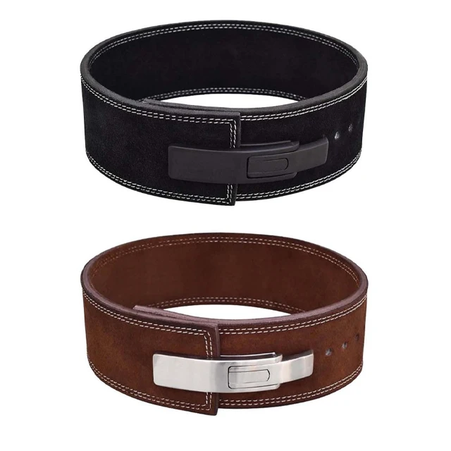 leather workout belt