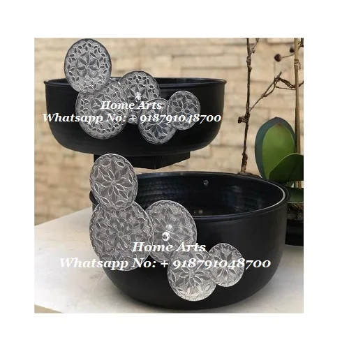 Fantastic Design Round Shape Chocolate Hammered Bowl Round Shape