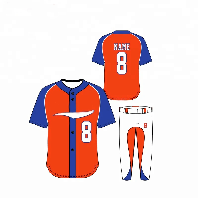 Source Premium Quality Cheap Baseball Uniforms Custom Youth Blank