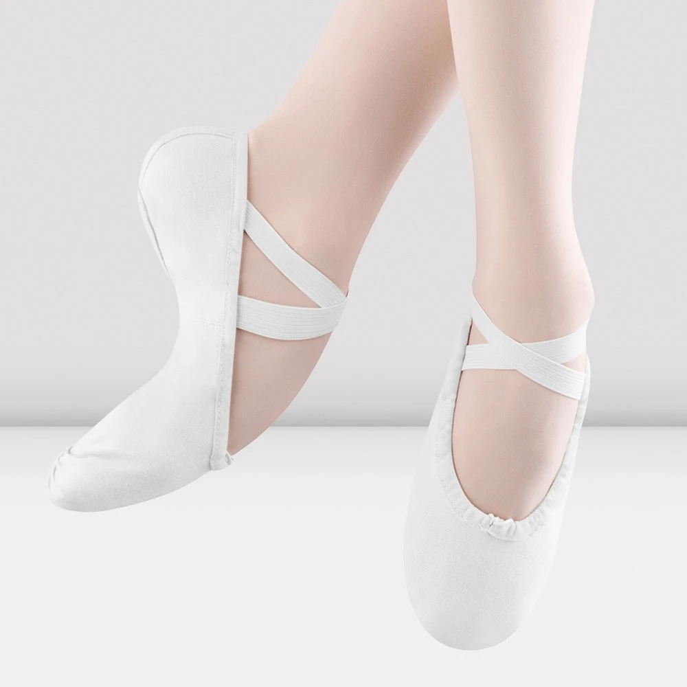 Source Zapatos de Ballet lona a precio de venta al mayor on m.alibaba.com