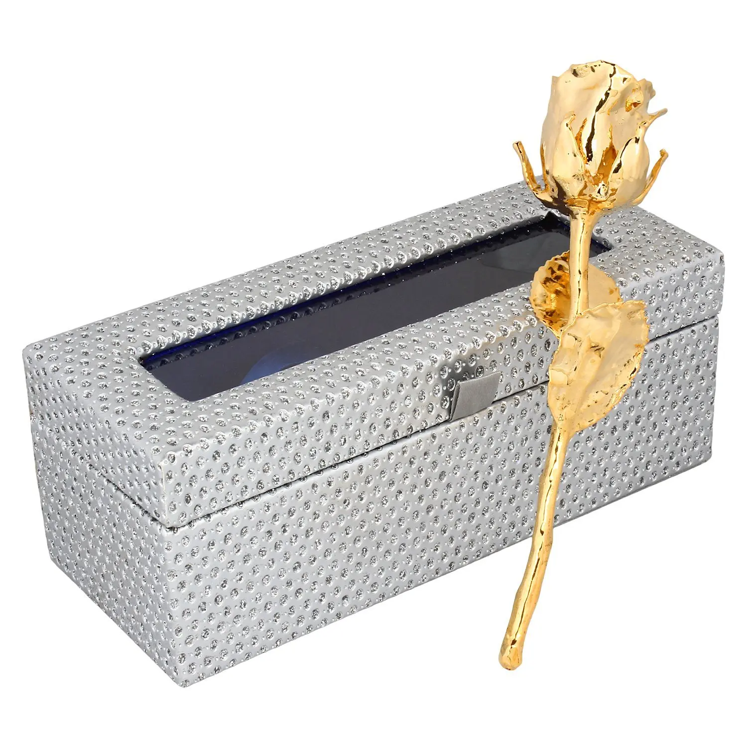 Wholesale Trendy 24k Gold Dipped Real Rose With Beautiful Gift Box 6 ...
