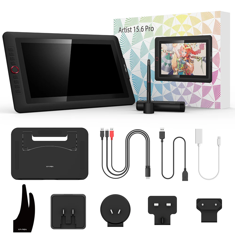 XPPEN Inch Pro Battery-Free PEN Monitor Interactive Flat  Panel Display Graphic Drawing Tablet