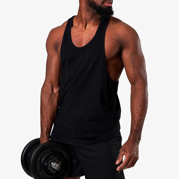 Mens Sports Gym Vest Tank Top Slim Fitness Training Muscle Sleeveless T Shirts