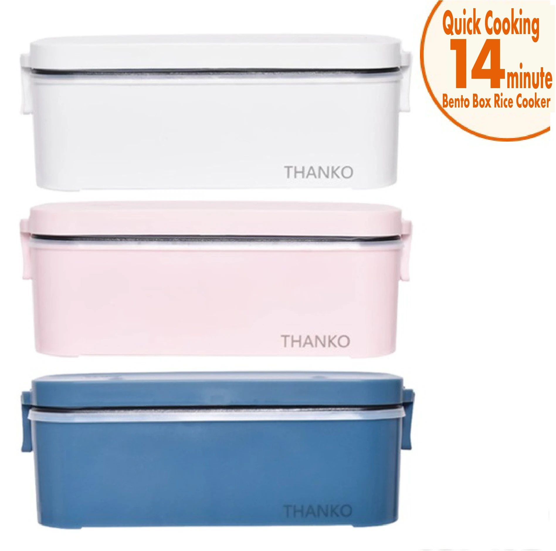 Thanko Super-Fast Rice Cooker and Lunchbox for One