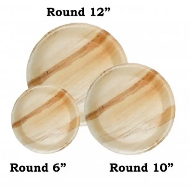 Bulk Quantity Of Areca Palm Leaf Plate Buy Palm Leaf Dinnerware Palm