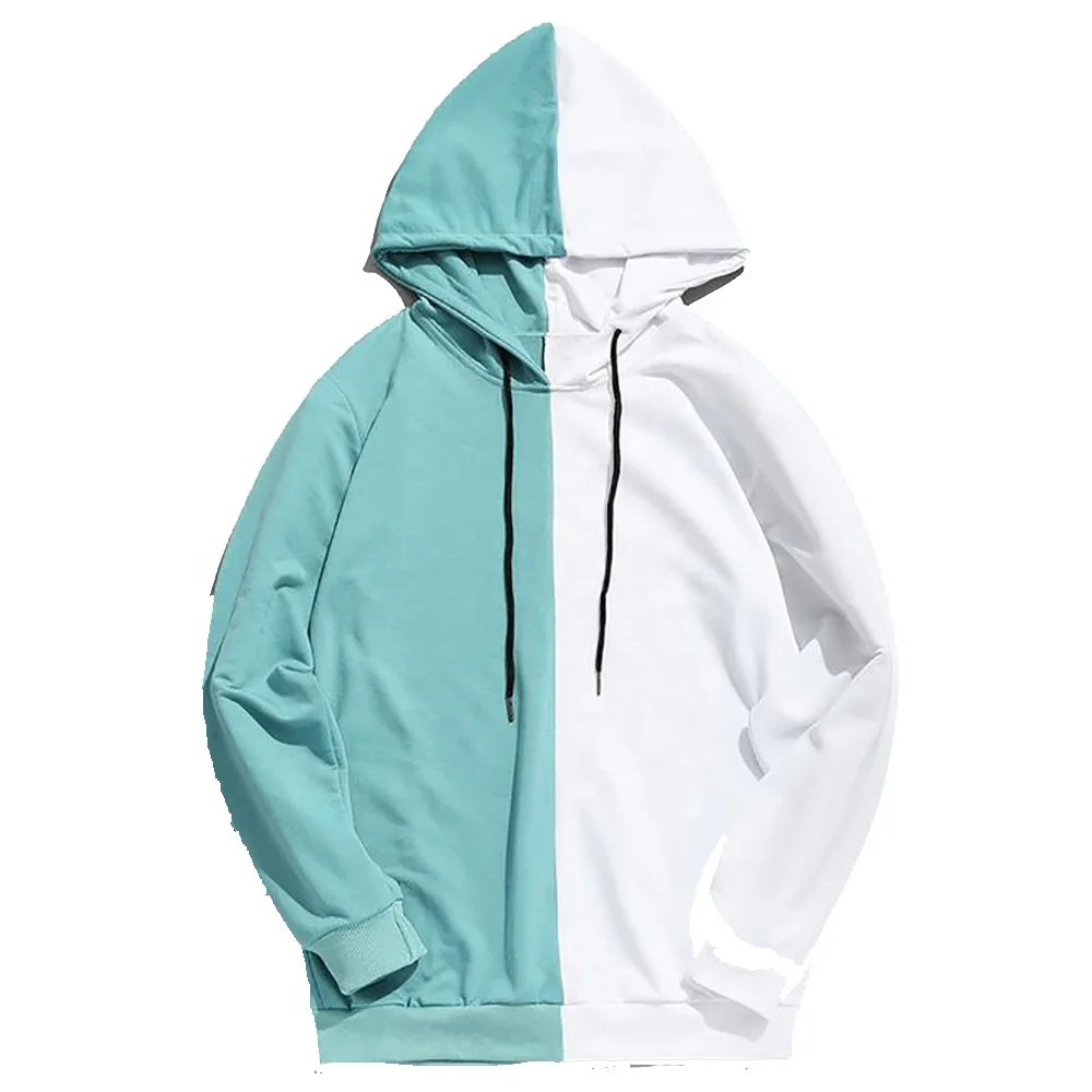 Two color split hoodie new arrivals