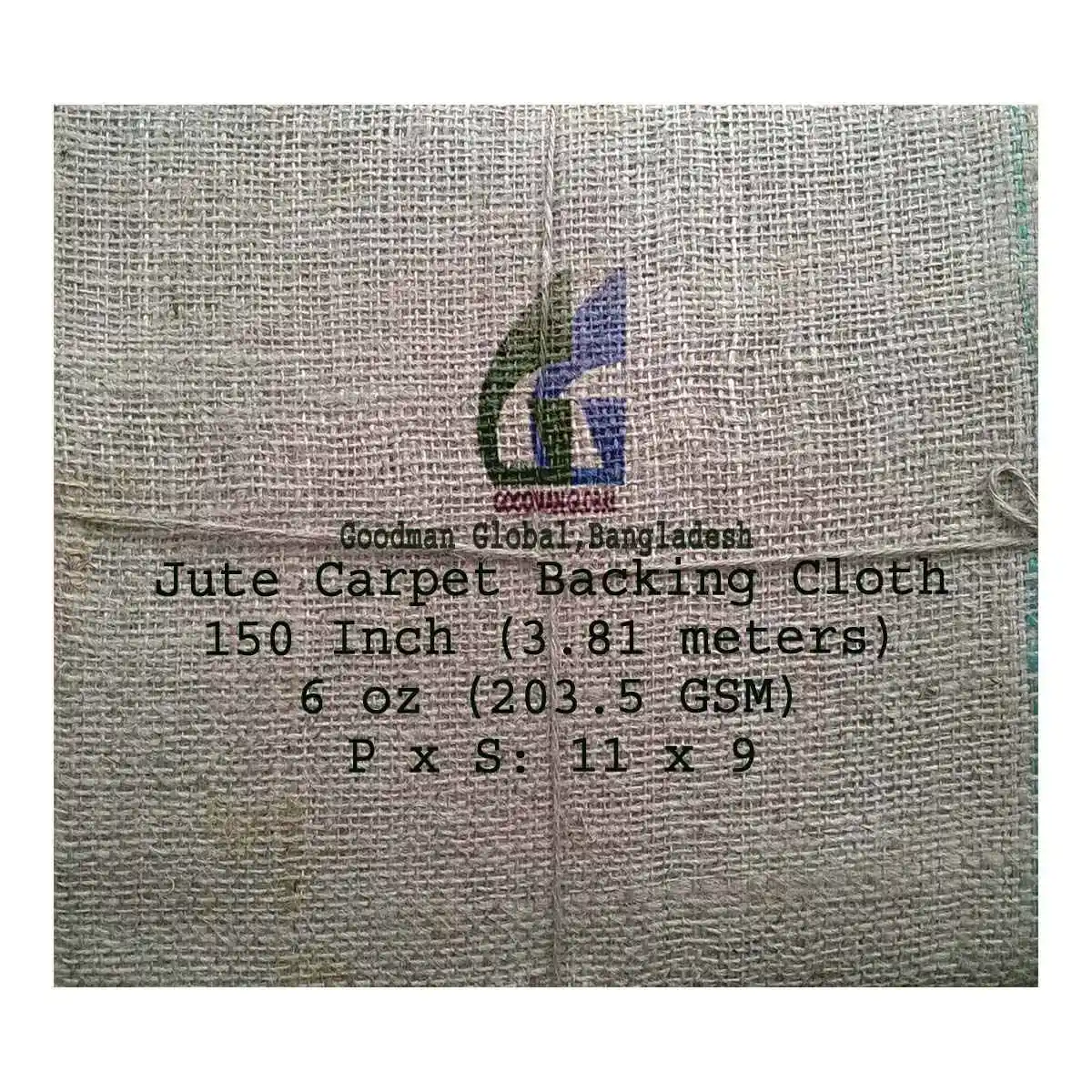 Jute Carpet Backing Cloth For Frost Protection 150 Inch Wide 6 Oz