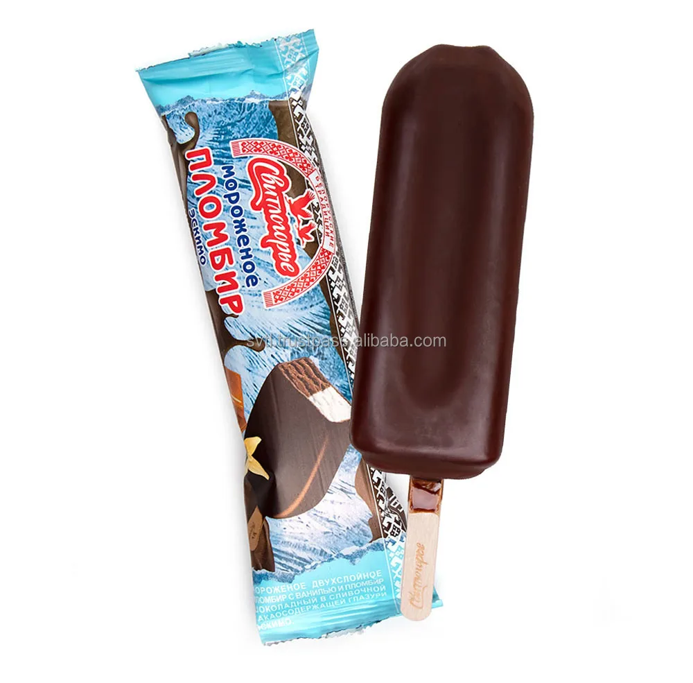 Batangan Es Krim Berkualitas Pada Batang Rasa Vanilla Dan Coklat Dari Produsen Buy Ice Cream Roll Stik Es Krim Makanan Potongan Coklat Stick Cream Harga Grosir Rasa Rasa Es Krim Dingin Vanilla Beku Gula