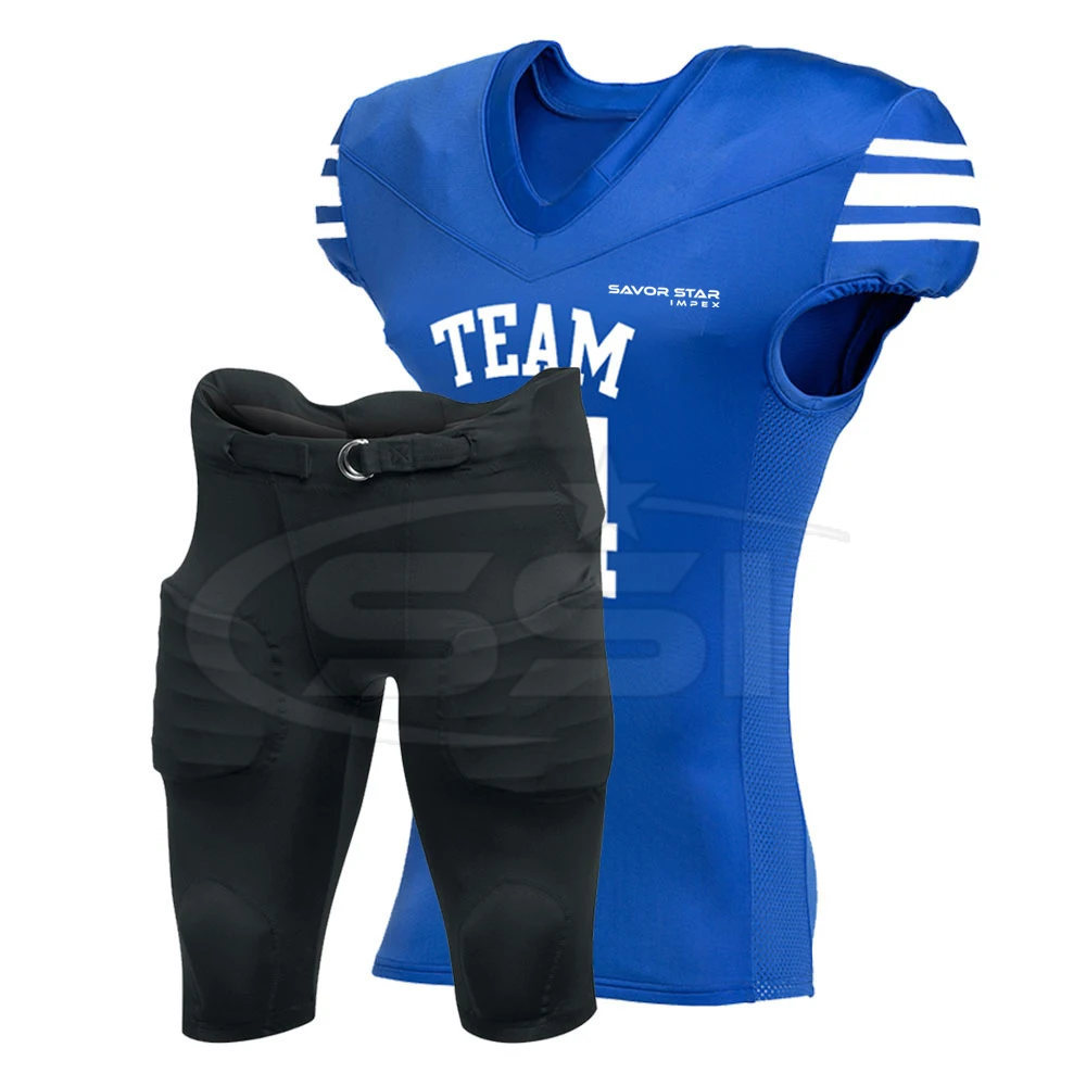 Source Cheap custom Design Youth American football Jerseys Training Uniform  Embroidered Jersey Custom Shirts XXL Cotton on m.