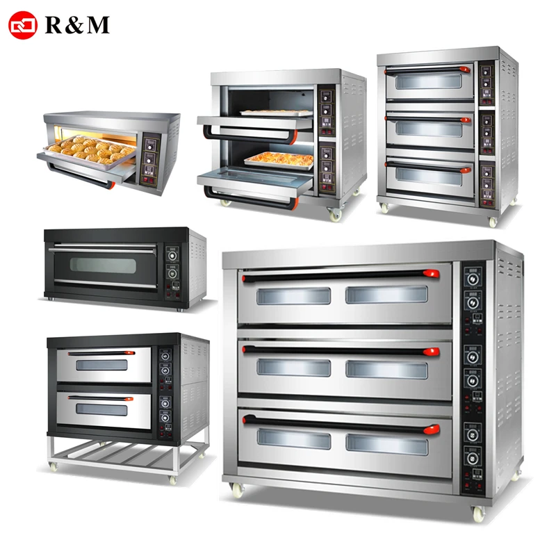 3 Decks 9 Trays Commercial Electric Baking Oven Large Kitchen Equipment  Appliance Pizza Cake Oven Moon Cake Bread Bakery Machine with Steam - China  Pizza Oven, Bread Pizza Oven