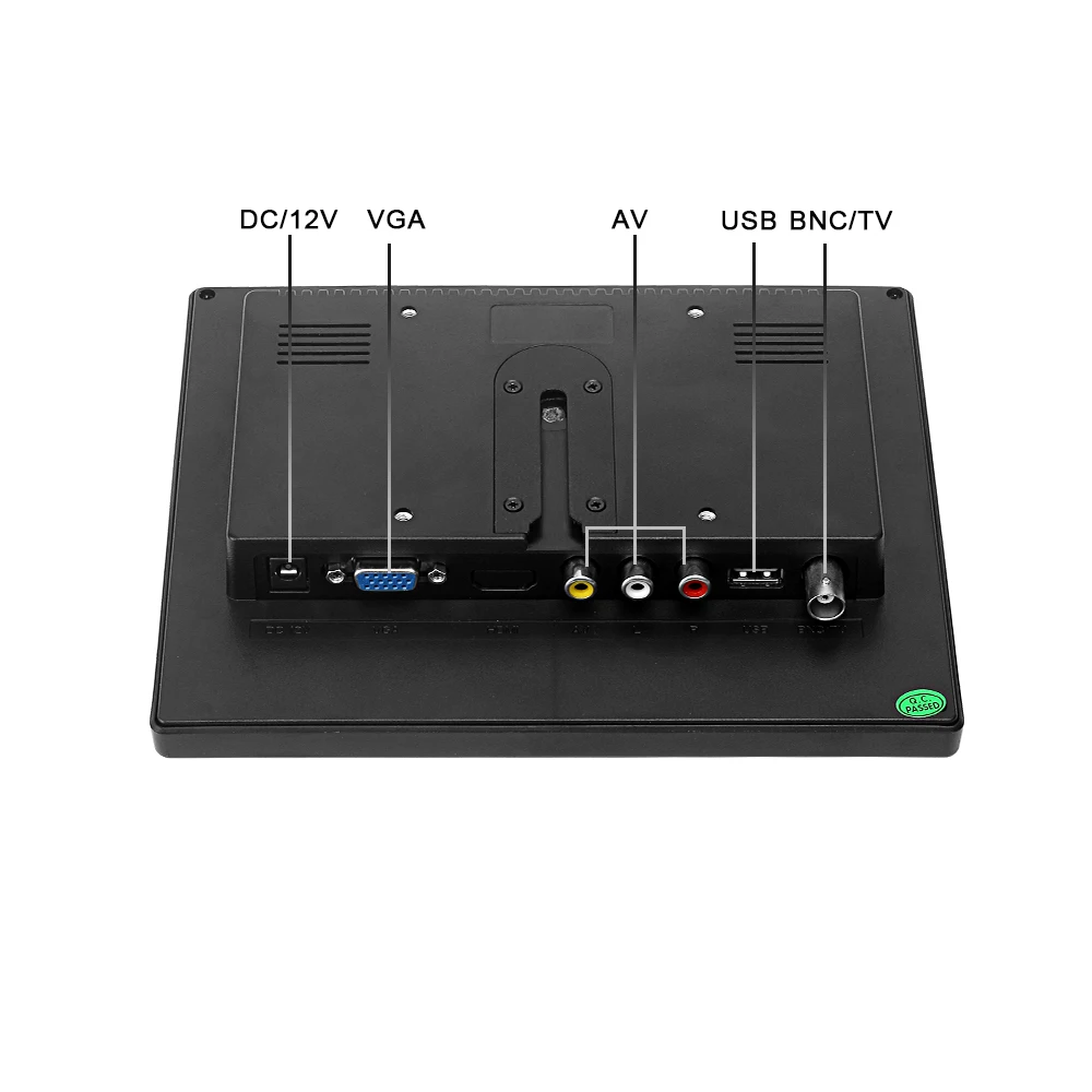 Low Price 8 Inch TFT LCD Monitor with TV Port 8 Inch LED Monitor Mini Color TV