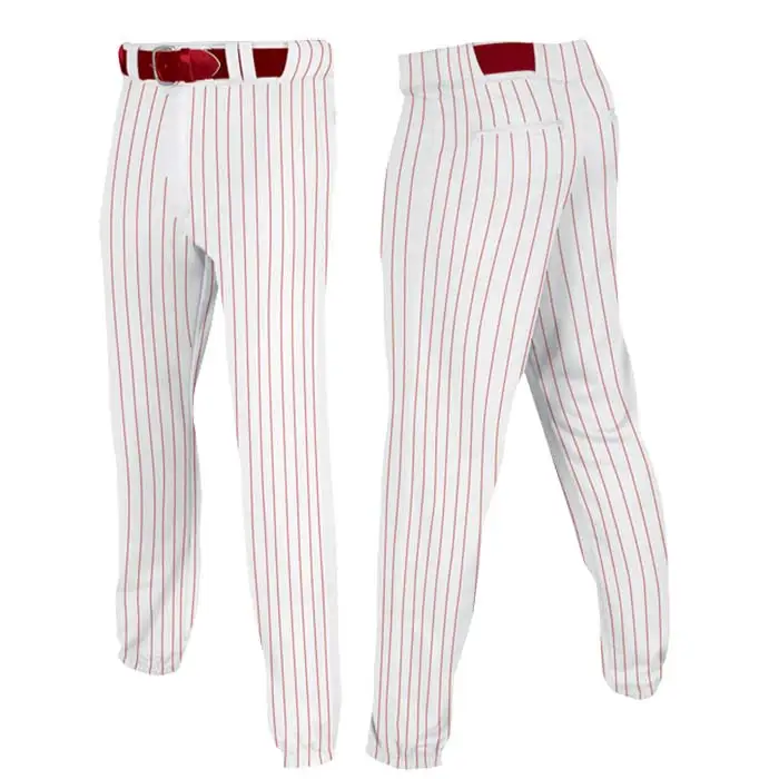 Pantalone Da Baseball Bianco Pesante In Poliestere Di Ottima Qualità - Buy  Pantaloni Da Baseball Da Uomo Personalizzati In Sublimazione Di Poliestere, Pantaloni Da Baseball Lunghi Grigi Team Youth Boys Su Misura,2021 Nuovo