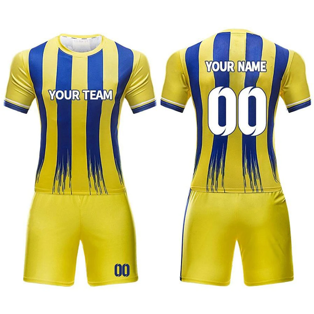 Custom Made Soccer Uniform For Men's Unisex Sublimation Soccer Kits ...