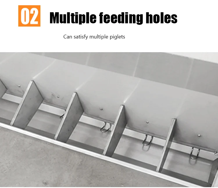 Wholesale Various Capacity Stainless Steel Automatic Pig Hog Feeder Sow