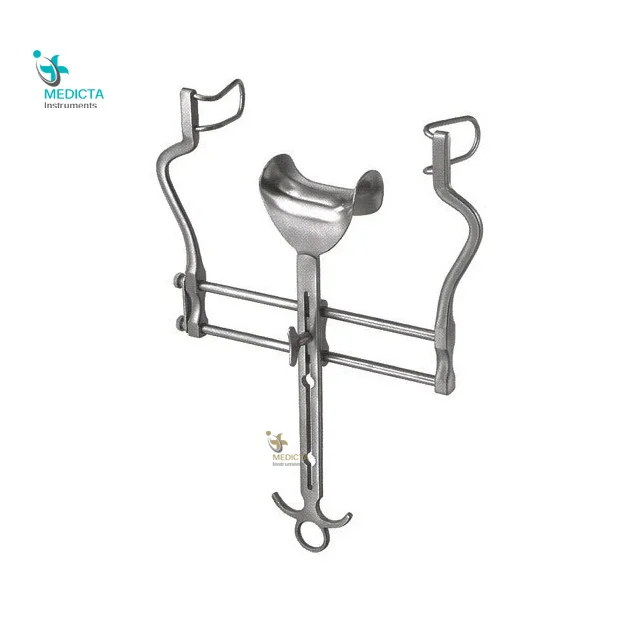 Épandeur à Côtes Rétracteur Burford-Finochietto Courbé - Instrument Chirurgical Thoracique - Neuf