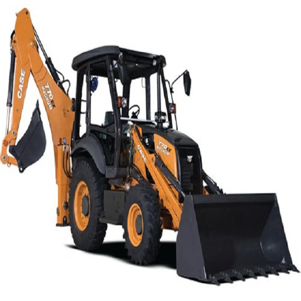 Ce Diesel Bachoe Loader Multipurpose 4 Wheel Drive Factory Price Power