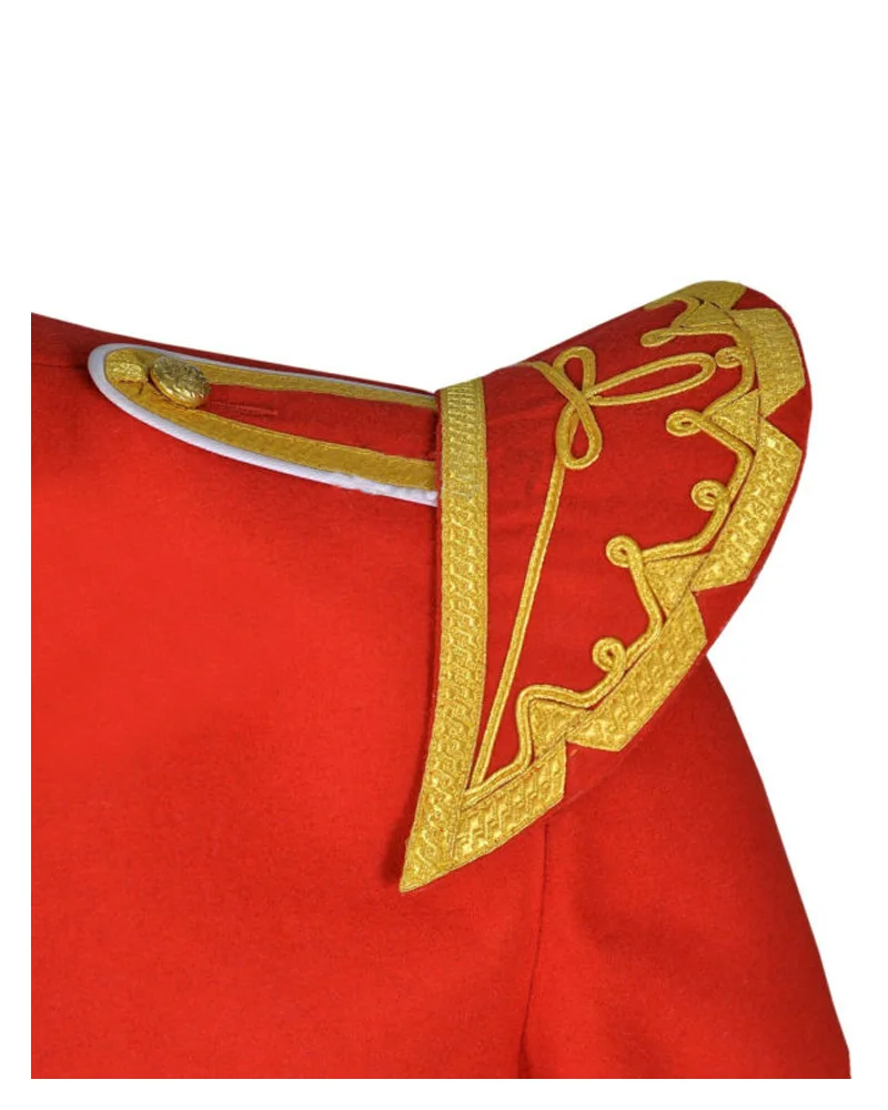 Source Red Marching Band Doublet Jacket With Golden Laces Trim Buttons  Bagpiper Marching Band Doublet Available For Youth Men And Women on  m.