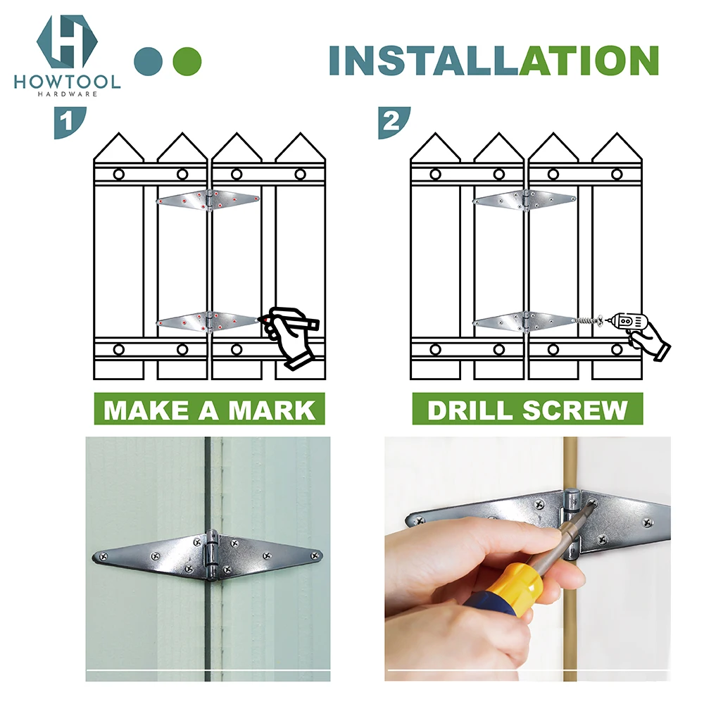 Heavy Duty Strap Hinges For Various Doors Easy To Install Buy Gate