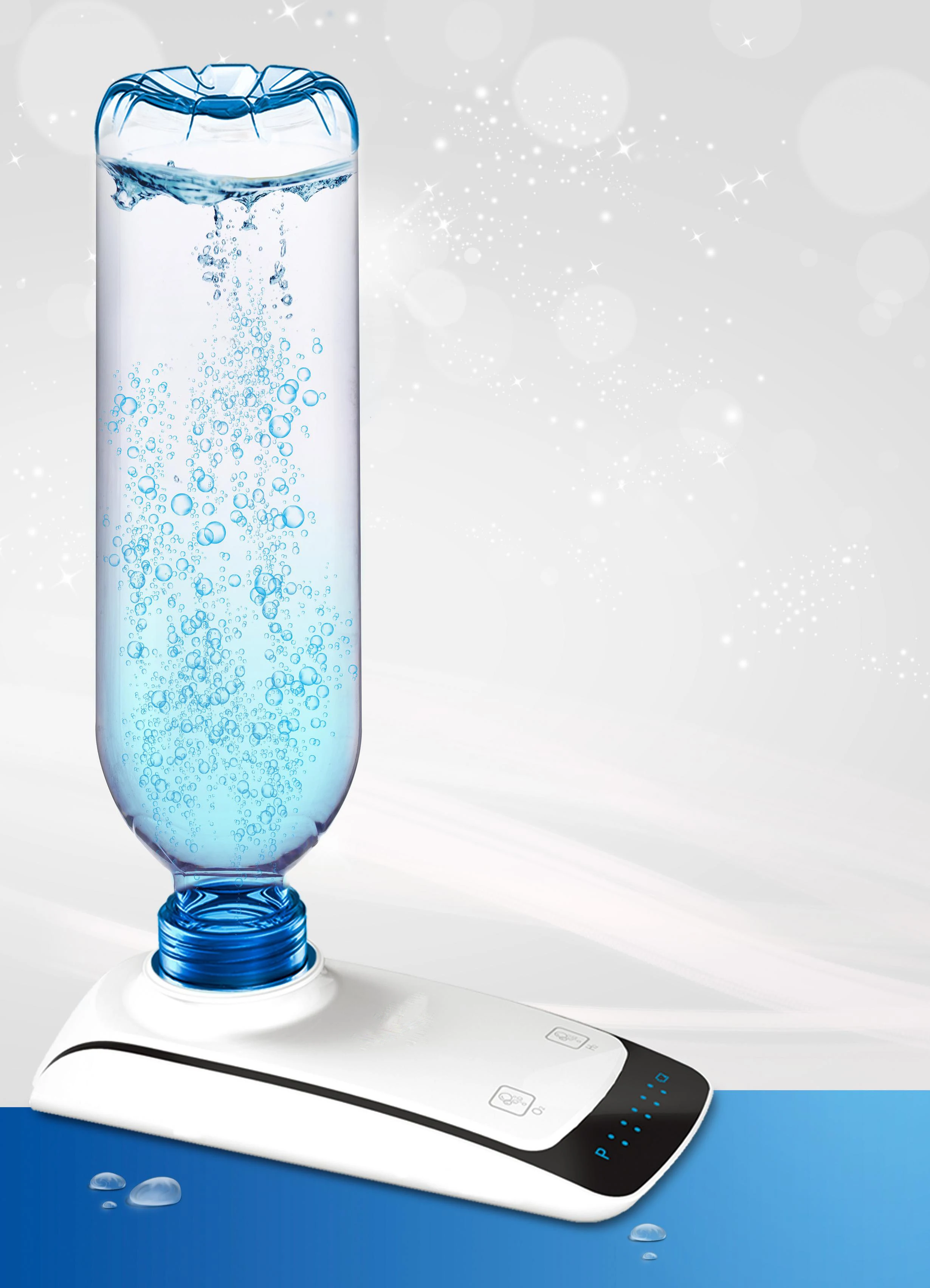 Portable Hydrogen Water Generator with Smart Design, Made in Korea Convenient, Comfortable, Easy to Use