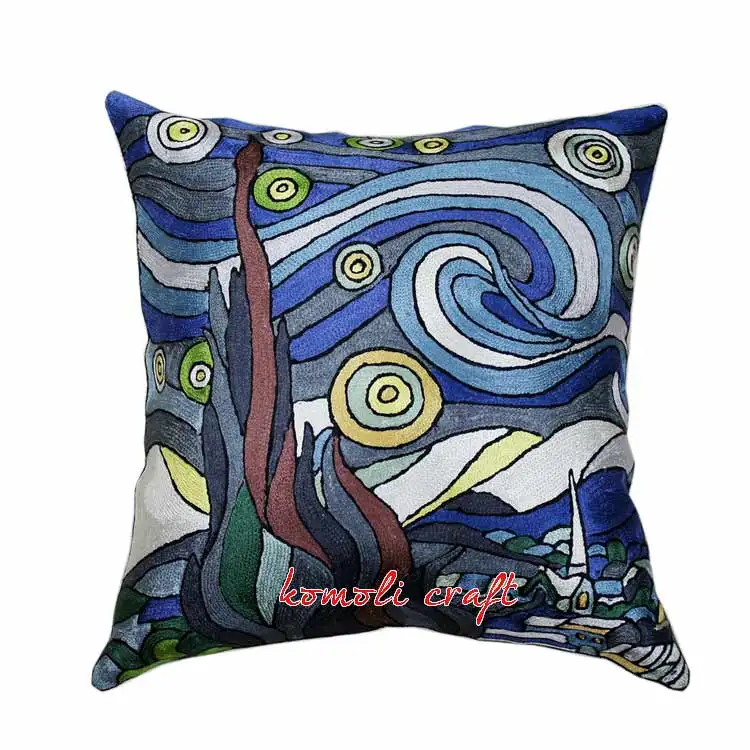 custom stitched pillows