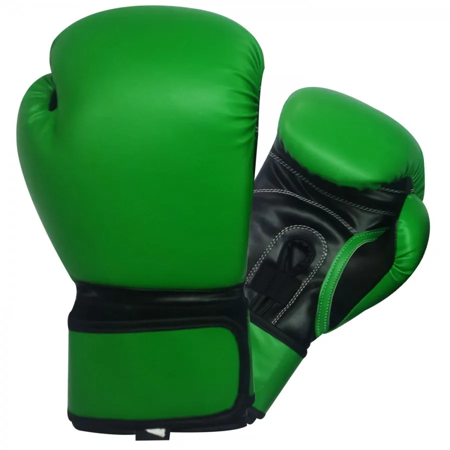 dark green boxing gloves