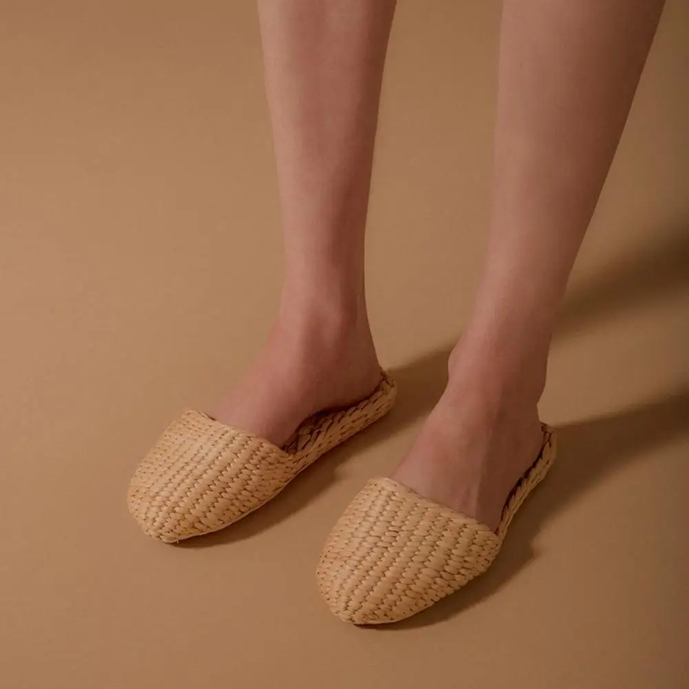 woven house slippers