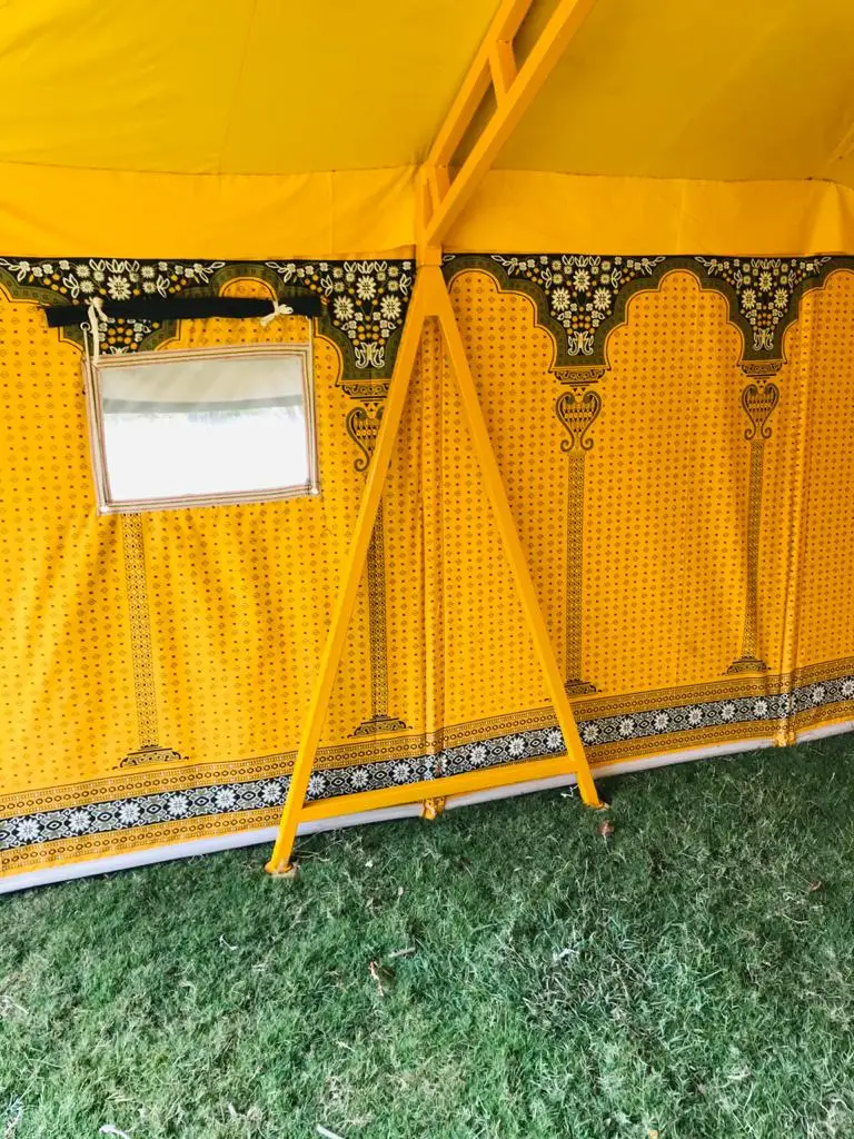 Luxury Middle Eastern Waterproof Canvas Outdoor Desert Camping Shelter