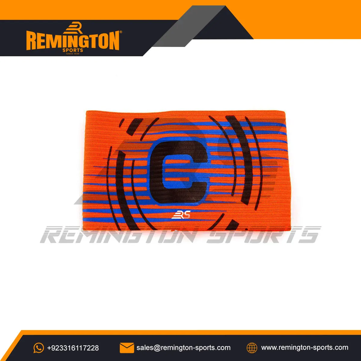 thumbnail interactive-video image 1 of Soccer Captain Armband Captain Armband, Adjustable Elastic Soccer 1 of 12