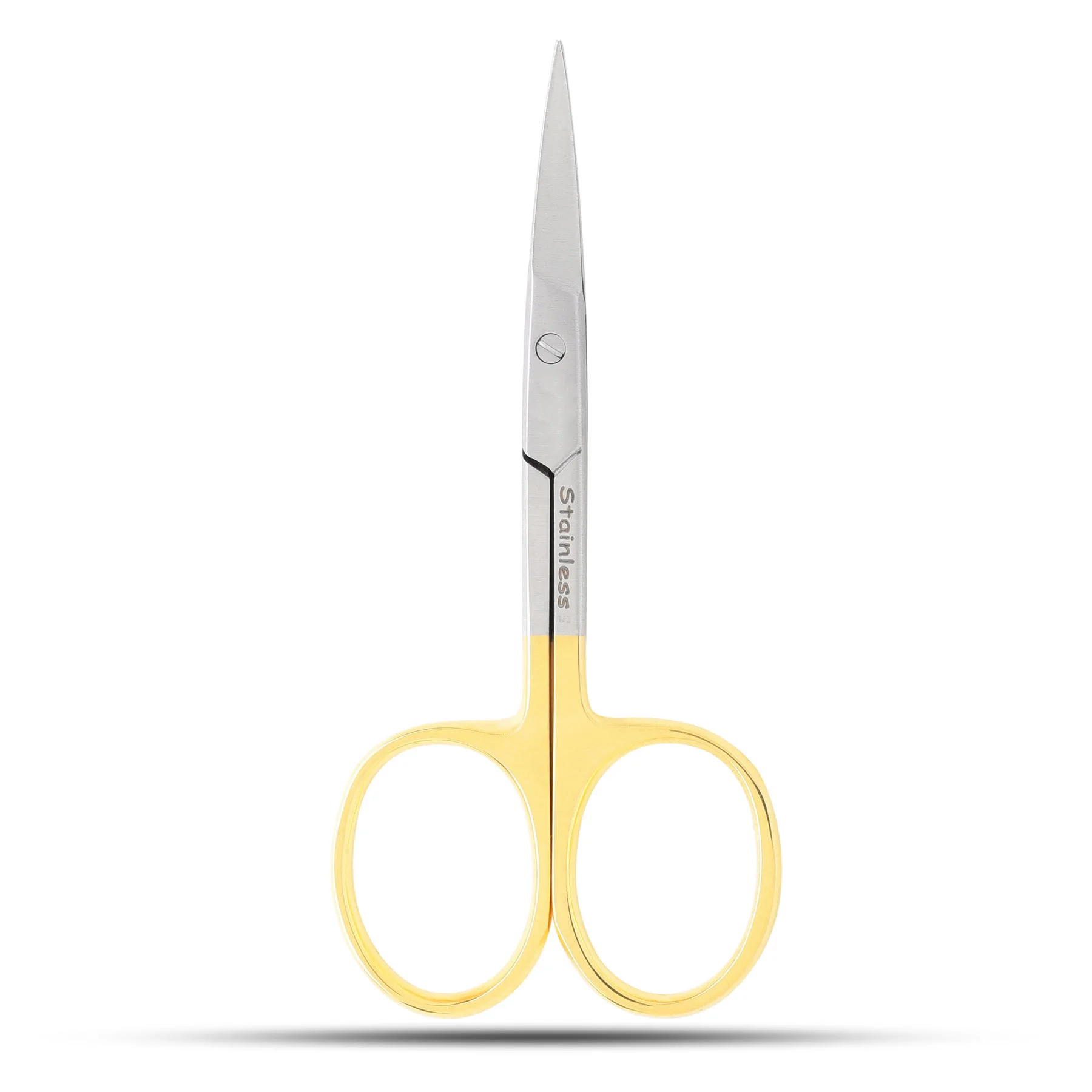 Горячая Распродажа ножницы для кутикулы Золотая нержавеющая сталь индивидуальный логотип OEM ODM Маникюр Педикюр Салон личная гигиена