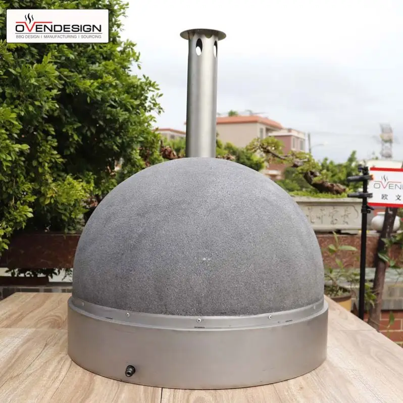 Free Standing New Design Outdoor Gas Tandoor India Brick Oven for Hotel and Household Pizza Barbecue Grill