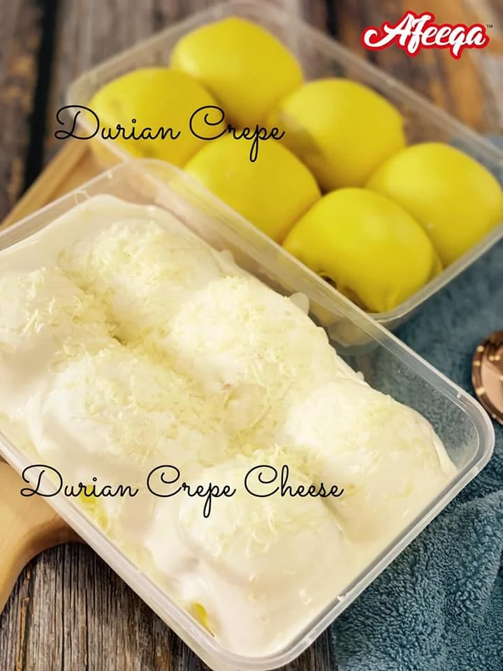Durian crepe recipe