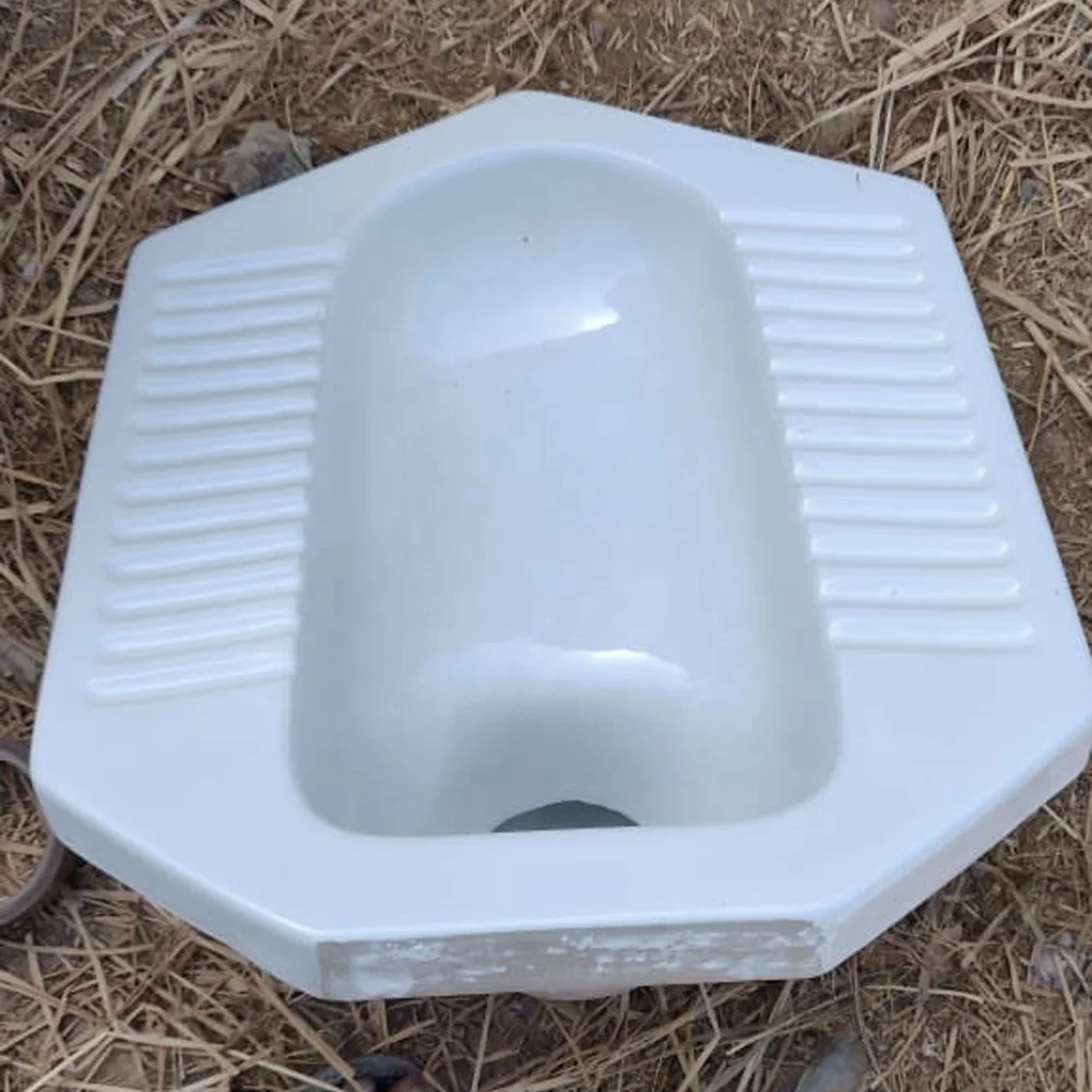 
 VIstaar белый цвет приседание восточные бриллианты GT Orissa Азиатский Туалет комод индийская кастрюля Туалет туалетный шкаф сантехника  