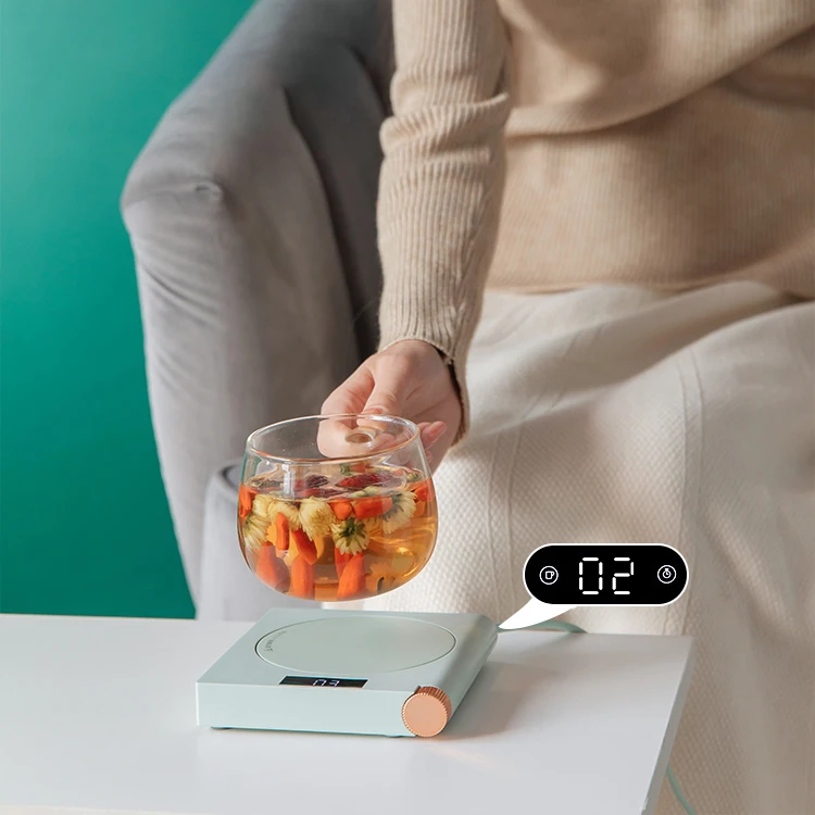 Автоматическая электрическая смарт-чашка для напитков чая кофе Нагреватель куастера дорожная usb-чашка воды