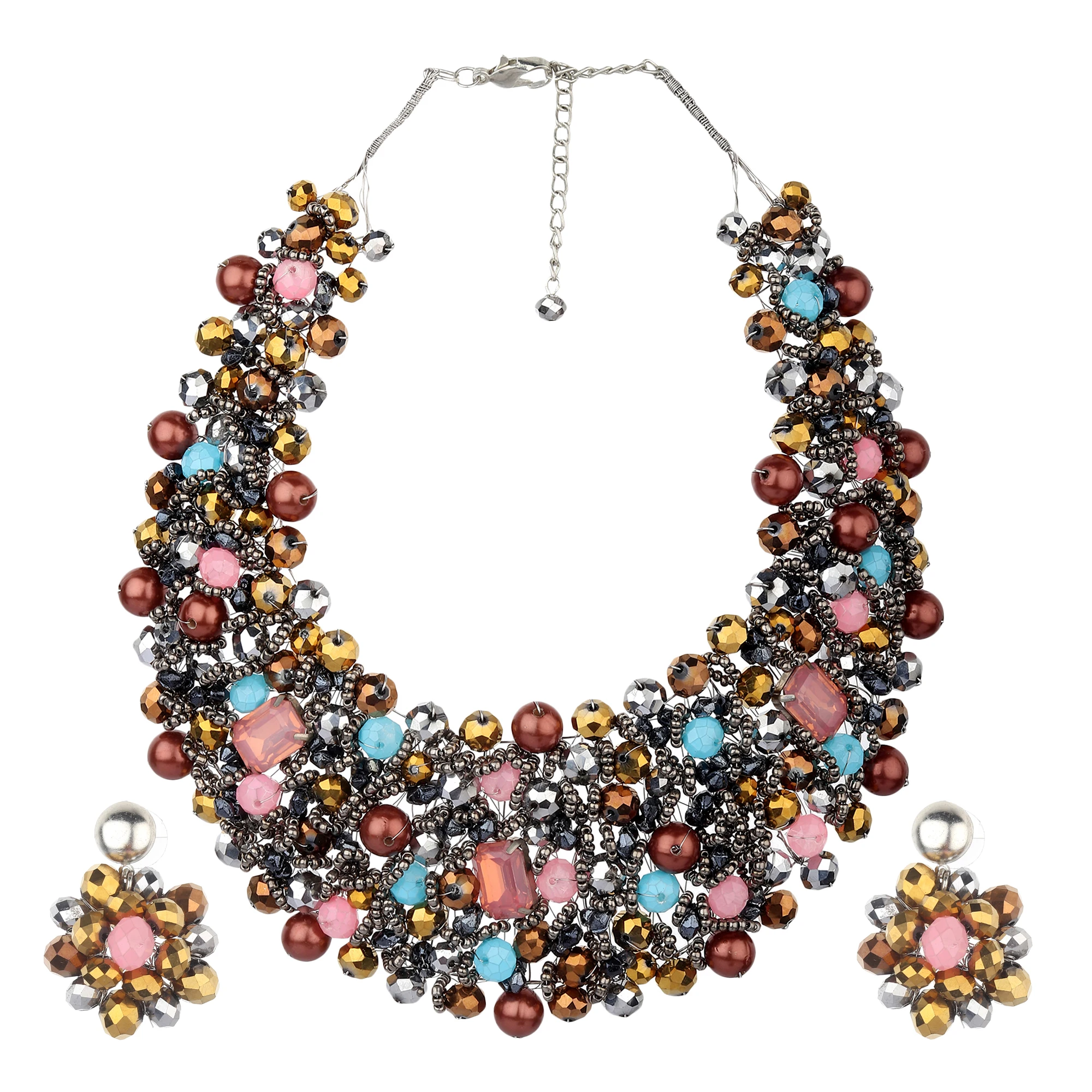 Designer Crystal Beads Studded With 