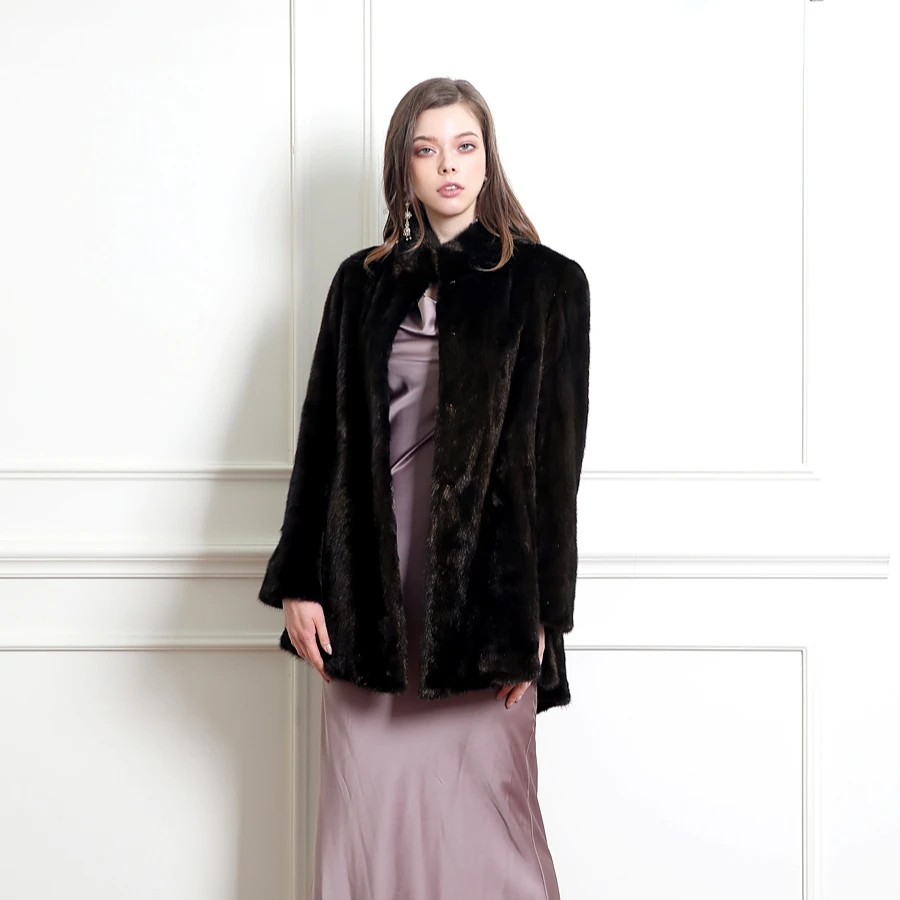 premium full skin real mink coat (p173-3) - buy mink,coat,women