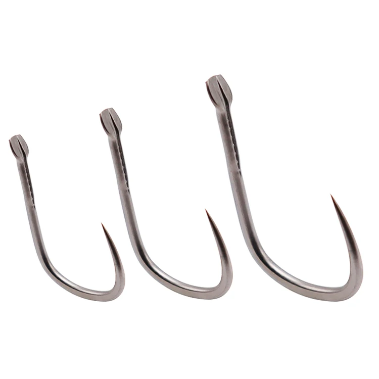 Fishing Hooks Strength Titanium Alloy Fishing Hook with Barbed